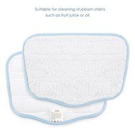 3-Pack Steam Mop Replacement Microfiber Pads for INLIFE S3033 Steam Mop N2