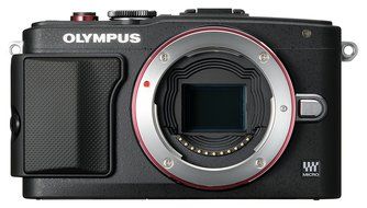 Olympus Mirrorless SLR E-PL6 Body Only (Red) - International Version N85