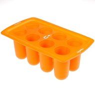 HopeFULL Silicone Popsicle &amp; Cake Pop Mold Freezer Tray (Orange) N3