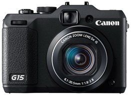 Canon Digital Camera PowerShot G15 12.1MP F1.8 5x Optical Zoom PSG15 - International Version N4
