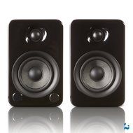 Kanto YU3 4" 2-Way Powered Bookshelf Speakers with aptX Bluetooth 4.0 - Matte White (YU3MW) N8