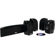 Polk Audio TL250 Compact, High Performance Home Theater System (5-pack, Black)