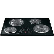 30" Coil Electric Cooktop with Four Heating Elements &amp; Upfront Controls