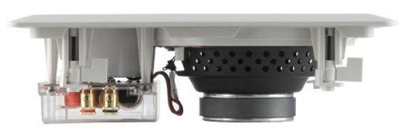 Yamaha Natural Sound Custom Easy-to-install In-Wall Flush Mount 3-Way 150 watts Speaker (Set of 4) with a 1" Swivel...