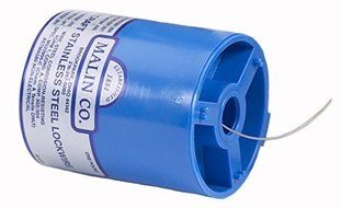 Malin - MS20995C Stainless Steel Safety Wire \ Lockwire, Canister, 0.025 Dia, 596 ft. by Malin Company