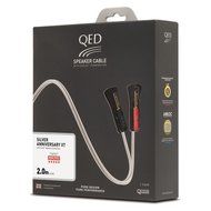 Q Acoustics 3090c Centre Channel Speaker (Graphite) + QED Silver Anniversary XT Speaker Cables 6.5 Feet (2 Meters)