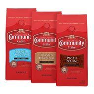 Community Coffee Ground Coffee Flavored Variety Pack, 12 Ounce (Pack of 3)