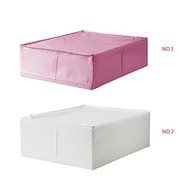 MuLuo Quilt Collapsible Storage Box Storage Box Washble Cloth Laundry Storage Material Storage Box Violet N2