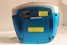 Sylvania SRCD243PL Portable CD Player with AM/FM Radio Boombox, Pink or Blue N7