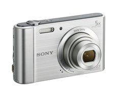 Sony W800/S 20.1 MP Digital Camera (Silver) N10