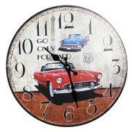 MuLuo Home quartz wall Pointer clock numerals large living room watches green N3