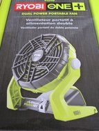 Ryobi 18-Volt/120-Volt One Plus Hybrid Fan [Bare Tool Only] by Ryobi