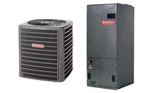 4 Ton 16 Seer Goodman Air Conditioning System - GSX160481 - AVPTC48D14