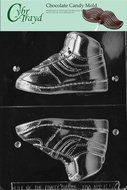 Cybrtrayd K057 High Top Sneaker Left Kids Chocolate Candy Mold