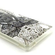 Xperia Z3 Case, Firefish [Shock Absorbent] [Slim Fit] [Anti Slip] Design Clear TPU Gel Silicone Soft Protective... N20