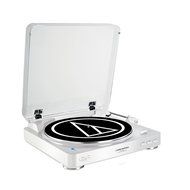 Audio Technica AT-LP60BK-BT Fully Automatic Bluetooth Wireless Belt-Drive Stereo Turntable, Black N3