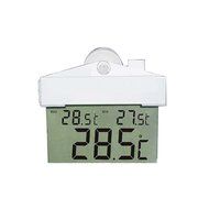 Balight NEW Adsorbable Indoor/Outdoor Thermometer Temperature Hygrometer Weather Station Digital LCD Window N6