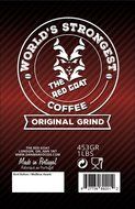The Red Goat Original Ground Coffee, the World&#039;s Strongest Coffeend - 16 Ounce Bag (Original Grind) N3