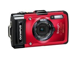 Olympus Stylus TG-2 iHS Digital Camera with 4x Optical Zoom and 3-Inch LCD (Red) (Old Model) N11
