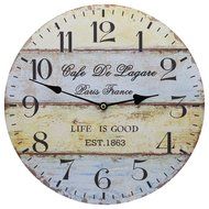 MuLuo 12 inch Round quartz Wood Wall clocks silent meeting room home watches H N7