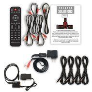 Theater Solutions TS521 Home 5.1 Speaker System with Bluetooth Optical Input and 4 Ext. Cables