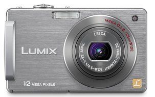 Panasonic Lumix DMC-FX580 12MP Digital Camera with 5x MEGA Optical Image Stabilized Zoom and 3 inch LCD (Black) N3