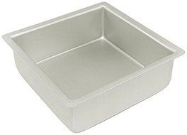 Fat Daddio&#039;s Square Cake Pan Solid Bottom 9&quot; x9&quot;x2&quot;