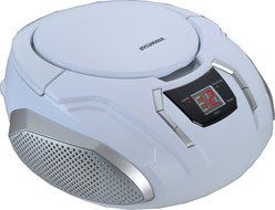 Sylvania Portable CD Boombox with AM/FM Radio (Black) N17