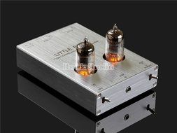 Little Bear Vacumn Tube Mini Phono Stage RIAA MM Phonograph Preamp &amp; HiFi Tube Pre-Amplifier (Silver)