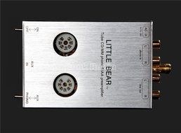 Little Bear Vacumn Tube Mini Phono Stage RIAA MM Phonograph Preamp &amp; HiFi Tube Pre-Amplifier (Silver) N2