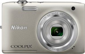 Nikon Coolpix S2800 20.1 MP Point &amp; Shoot Digital Camera with 5X Optical Zoom International Version, Silver N10