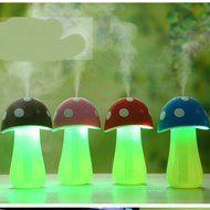 Ultrasonic Cool Mist Humidifier,Mushroom Humidifier 200ml for skin moisturing,stealth mask with No Noise,Waterless... N3