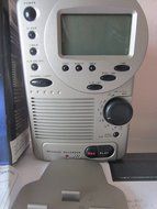 Sharper Image Clock Radio with Message Recorder Oi521 N2