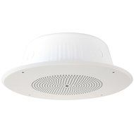 Quam SOLUTION 2 Complete 8" Ceiling Speaker Package Pair w/Volume Control 5W-25/70V
