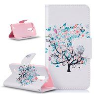 LG K10 Case,LG K10 Cover,ikasus Colorful Painted Premium PU Leather Fold Wallet Pouch Case Flip Stand Credit Card... N22