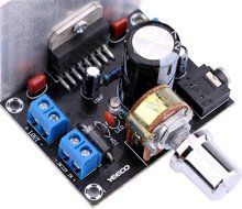 Yeeco TDA7377 DC 12V 35W+35W Digital Audio Power Amplifier Board 2.0 Dual-Channel Stereo Amp Board Amplify Module... N5