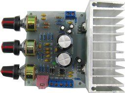 Yeeco TDA7377 DC 12V 35W+35W Digital Audio Power Amplifier Board 2.0 Dual-Channel Stereo Amp Board Amplify Module... N8