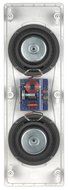 Yamaha Custom Easy-to-install In-Wall Flush Mount 2-Way 150 watts Natural Sound Speaker (Set of 4) with 1" Titanium...