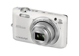 Nikon COOLPIX S6800 16 MP Wi-Fi CMOS Digital Camera with 12x Zoom NIKKOR Lens and 1080p HD Video (White) (Discontinued... N10