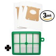 9 Replacement Electrolux EL6986A UltraSilencer Vacuum Bags &amp; 1 Filter - Compatible Electrolux S-Bag Vacuum Bag... N4