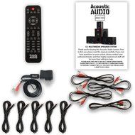 Acoustic Audio AA5103 Home Theater 5.1 Speaker System with Bluetooth and 5 Extension Cables