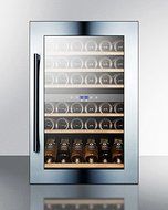 Summit VC60D 59 Bottle Capacity Dual Zone Wine Cooler With Digital Controls Dynamic Compressor Cooling Reversible...