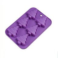 Allforhome(TM) 6 Christmas Tree Silicone Soap Mold Muffin Cups Handmade Soap Polymer Clay Molds Jelly Biscuit...