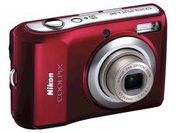 Nikon Coolpix L20 10MP Digital Camera with 3.6 Optical Zoom and 3 inch LCD, (Deep Red) N5