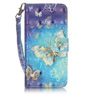 Galaxy Grand Prime Case,ikasus Shiny Glitter Diamond Colorful Art Painting PU Leather Flip Wallet Pouch Stand... N19