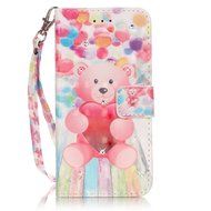 Galaxy Grand Prime Case,ikasus Shiny Glitter Diamond Colorful Art Painting PU Leather Flip Wallet Pouch Stand... N21