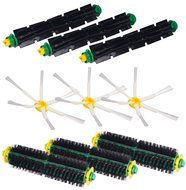 B-Life Bristle Brush x 3 &amp; Flexible Beater Brush x 3 &amp; 6-armed Side Brush x 3 For iRobot Roomba 500 series