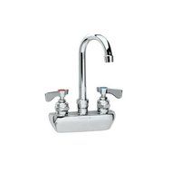 Krowne 14-400L Low Lead Faucet Splash Mount, 4 Centers, 3.5 Gooseneck, NSF by Royal Series