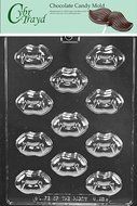 Cybrtrayd V162 Lips with Fangs Valentine Chocolate Candy Mold