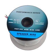 C&amp;E 250 Feet 14AWG CL2 Rated 2-Conductor Loud Speaker Cable (For In-Wall Installation) N14